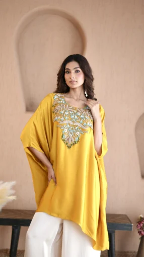 Why Ivory Kaftan Palazzo Set Is Trending in Women’s Fashion Right Now 